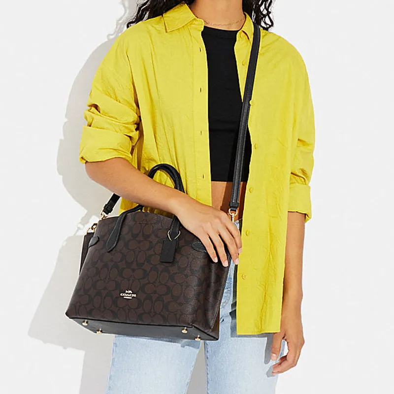 COACH PVC Shoulder Bag, Crossbody Bag, Handbag Regular Women's Multicolor-3