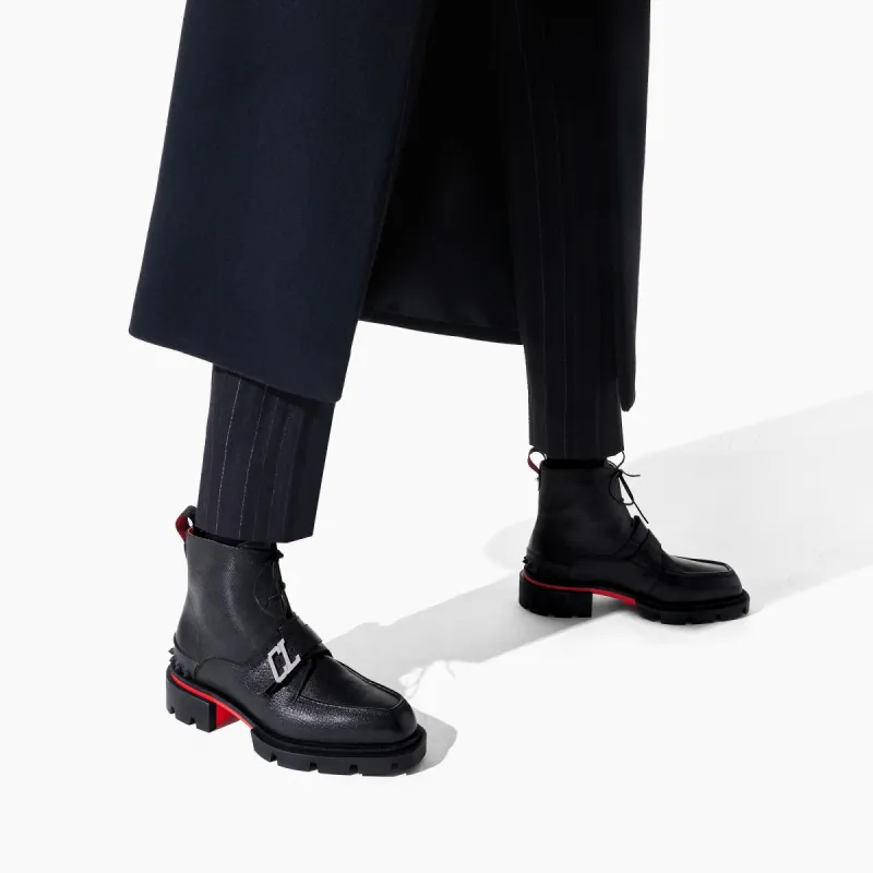 Christian Louboutin Ankle Boots Men Black-5