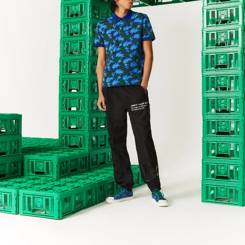 LACOSTE Polo Shirts Unisex Blue-1