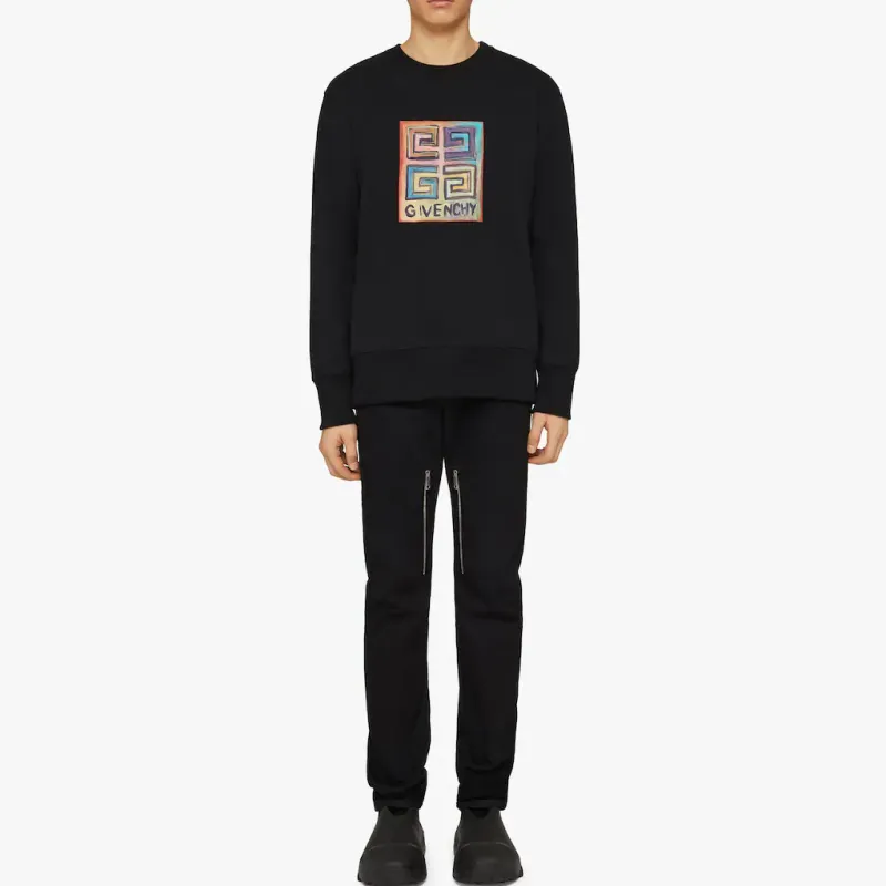 Givenchy X Josh Smith Logo Print Sweatshirt-2