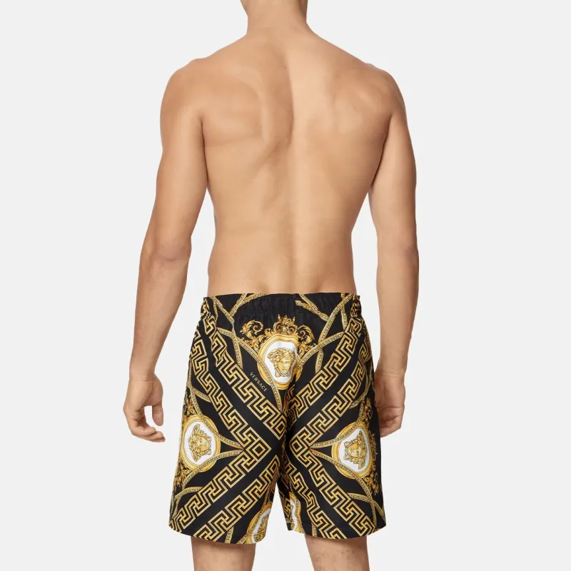 VERSACE Swimming Shorts Men Gold-2