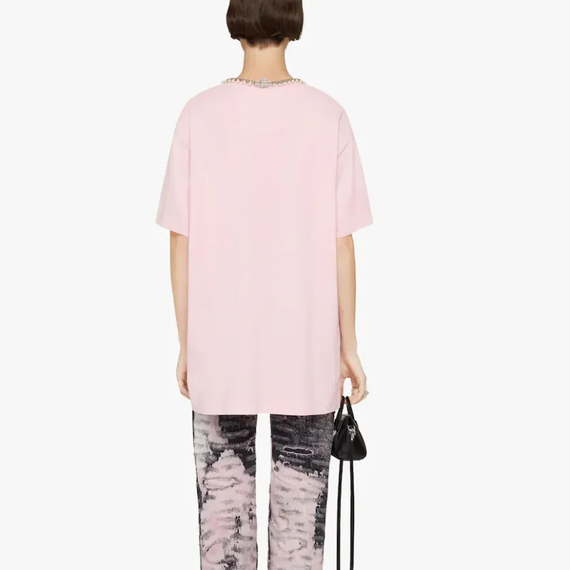 Givenchy T Shirts Women's Pink-3