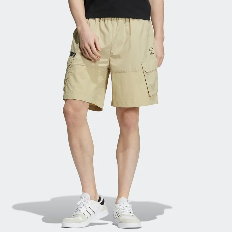 Adidas Neo Loose Fit Shorts Men's Khaki-1