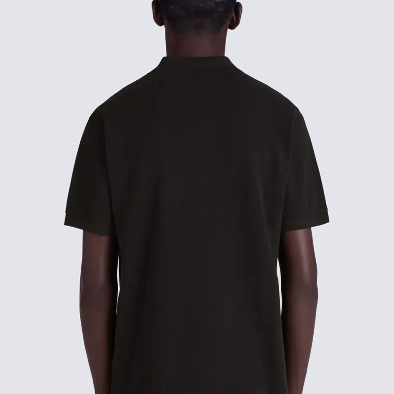 KENZO Boke Flower Series Polo Shirts Men Black-5