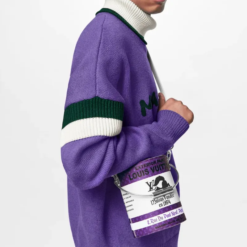 LOUIS VUITTON Lv Paint Can Purple-6