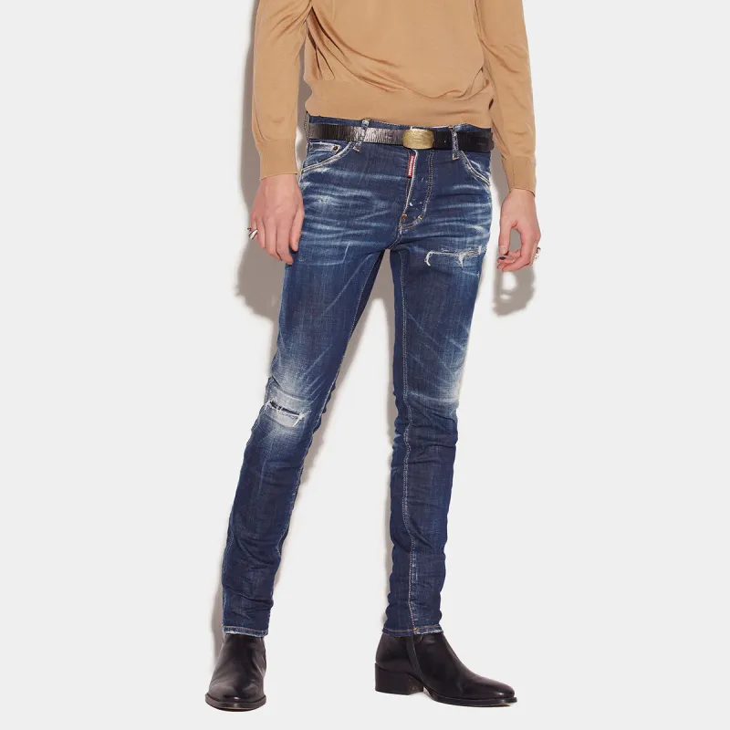 DSQUARED2 Distressed finish Denim Jeans-1