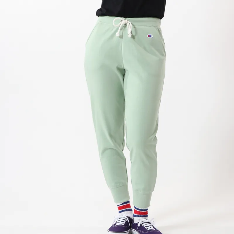Champion Straight Sports Pants Japan Version Women's Light Green-1