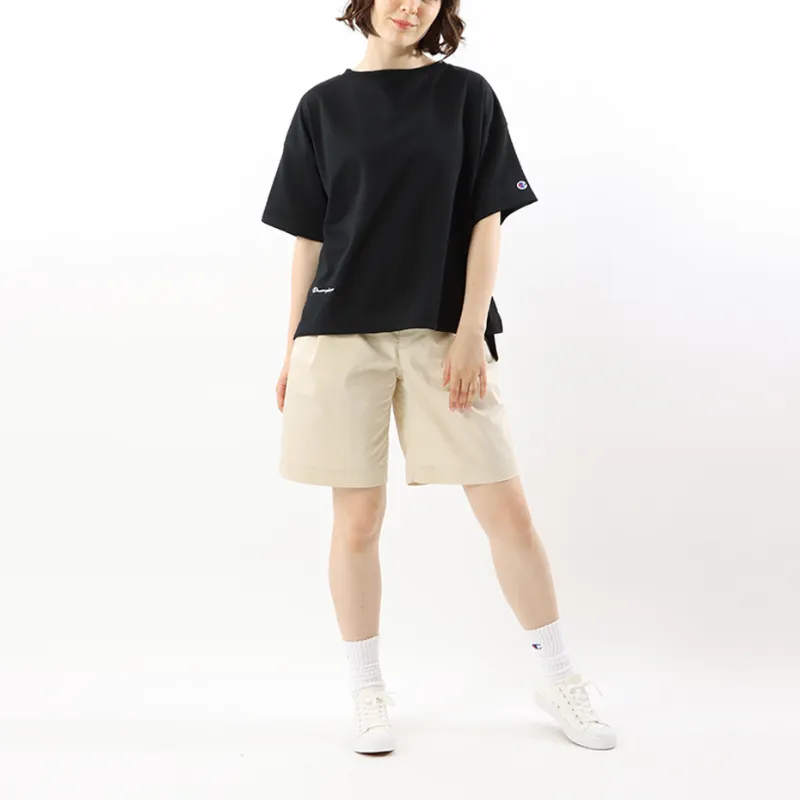 Champion Mock Two-Piece T-Shirt Japan Version Women's-1