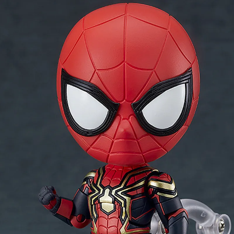 GSC Spider Man Nendoroid No.1917 'The Hero Without A Return' Chibi Figures 10cm-4