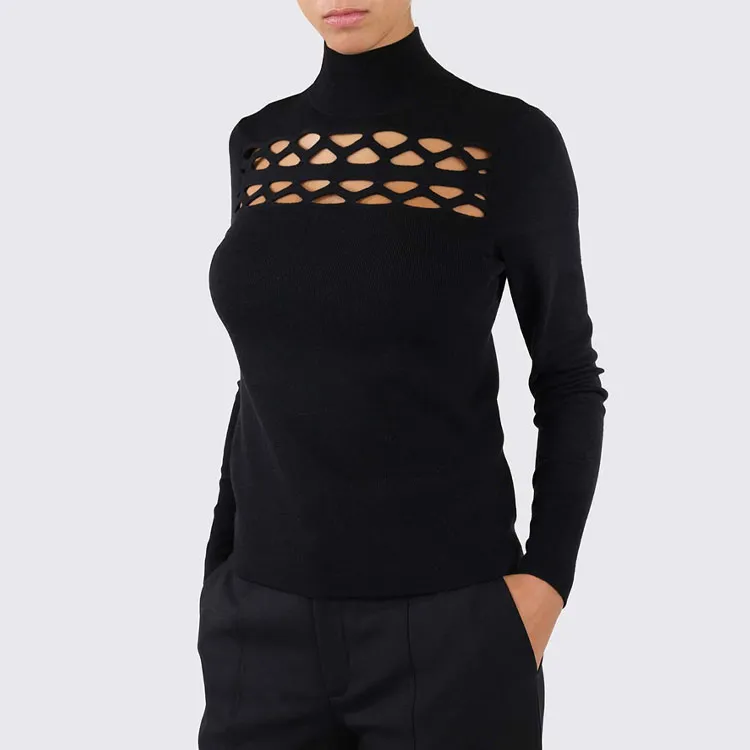 Chloe FW21 Sweater Women's Black-2