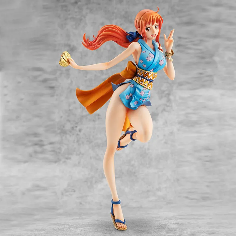 MegaHouse Nami Pop Warriors Alliance One Piece Female Ninja Scale Figures Reissued Version-1
