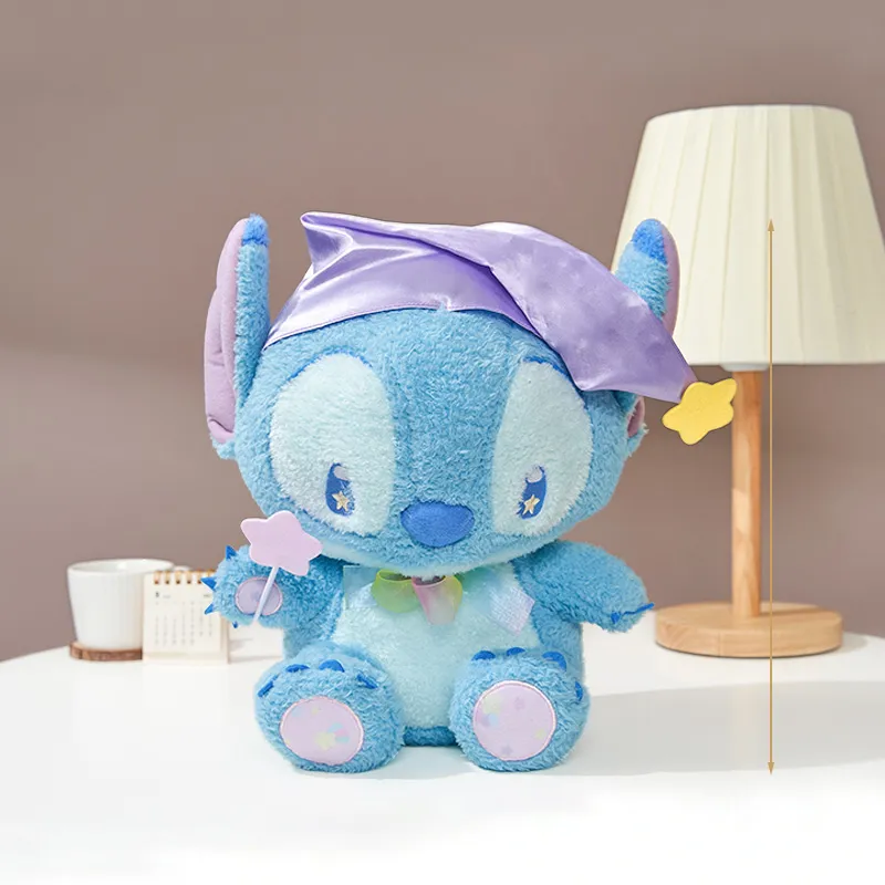 SEGA Stitch Sitich Stars Eyes Star Hat Dolls Plush Doll 34cm High-1