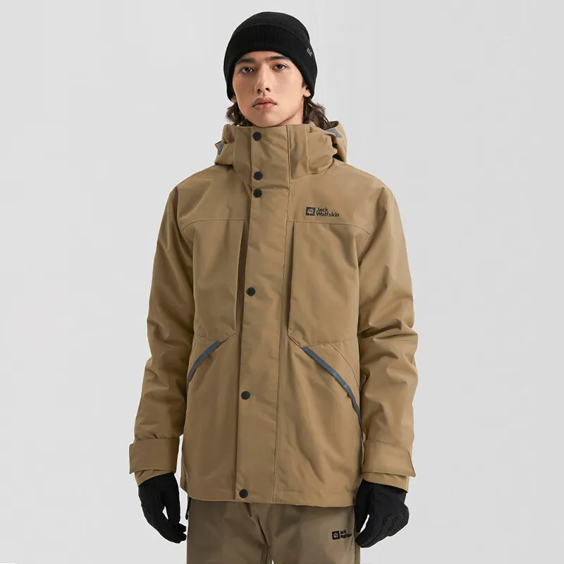 Jack Wolfskin Water Resistant Windproof Breathable Windbreaker Jacket Men's-1