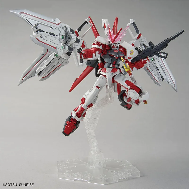 BANDAI SEED Collection Gundam Base Limited HG 1/144 Heretic Gundam Red Dragon Form Model Kits-4
