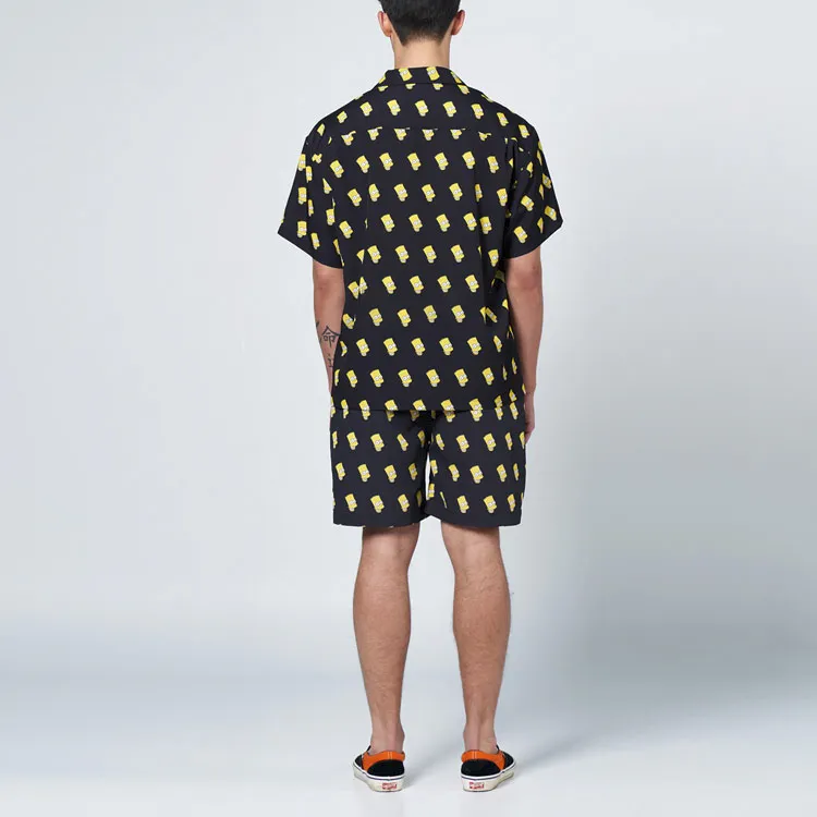 Acme De La Vie/ADLV Simpsons Fitted Shorts Unisex Black-3
