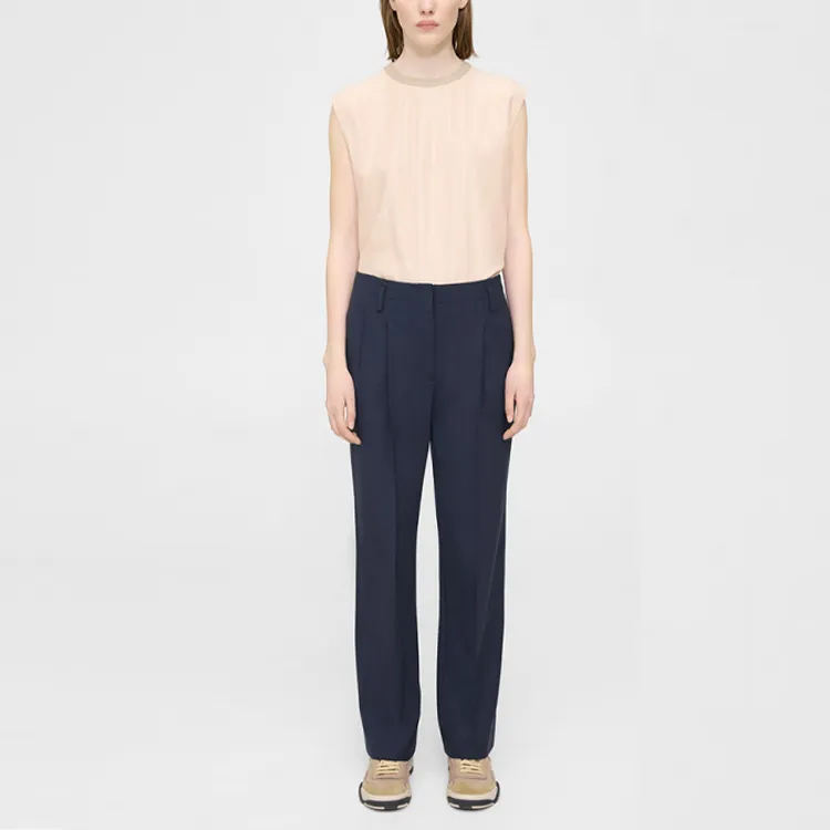 THEORY X Lucas Ossendrijver Casual Pants Women's Mist Feel Cyan-1