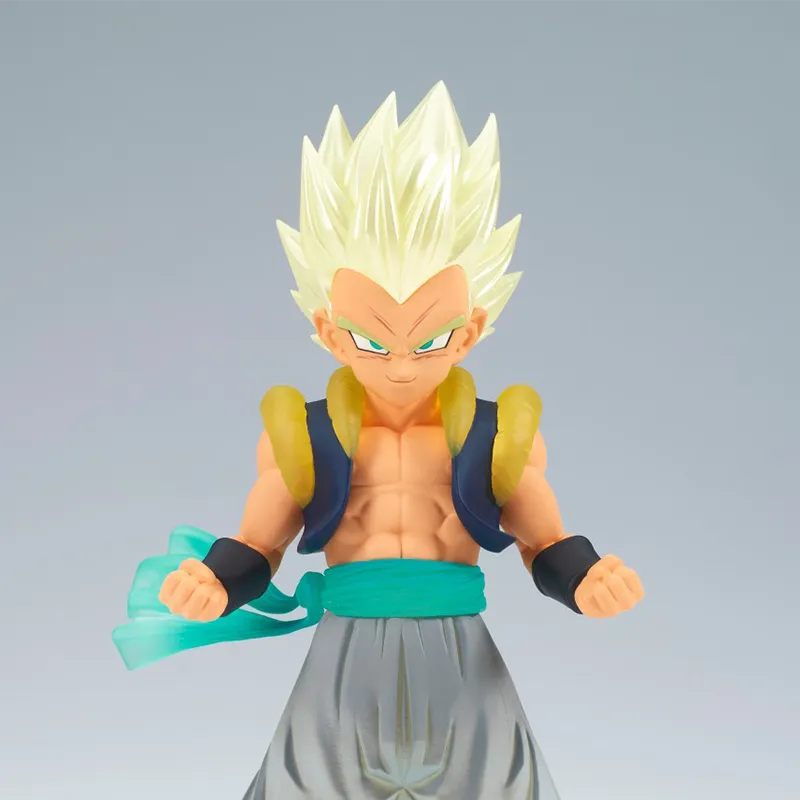 BANPRESTO Gotenks Eyewear Factory Dragon Ball Z Clearise Super Saiyan Bonus Gifts 14cm-1