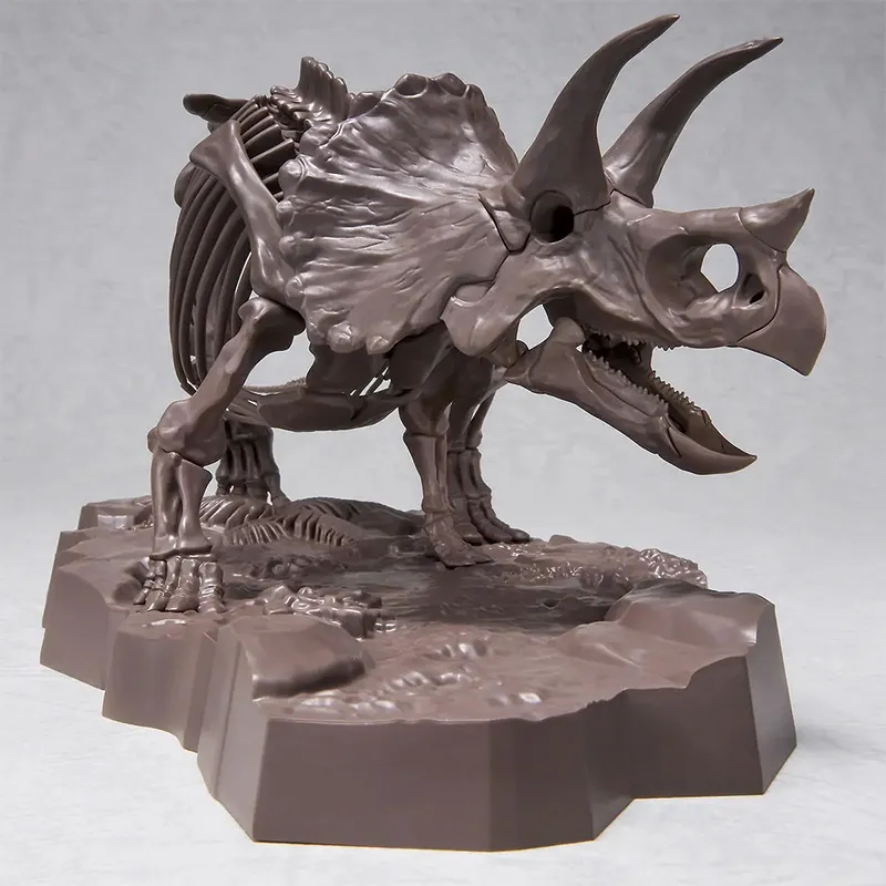 BANDAI 1 32 Imaginary Skeleton Triceratops Fossil Model Kits-3