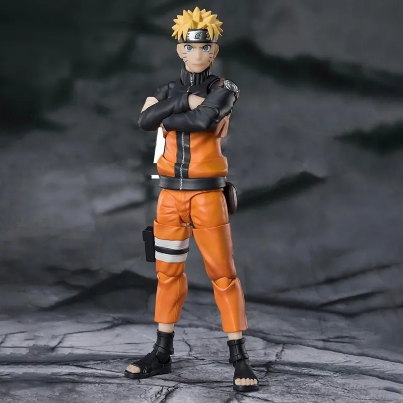 BANDAI S.H.Figuarts Naruto  The Path Of The Wind Naruto Uzumaki Action Figures-1