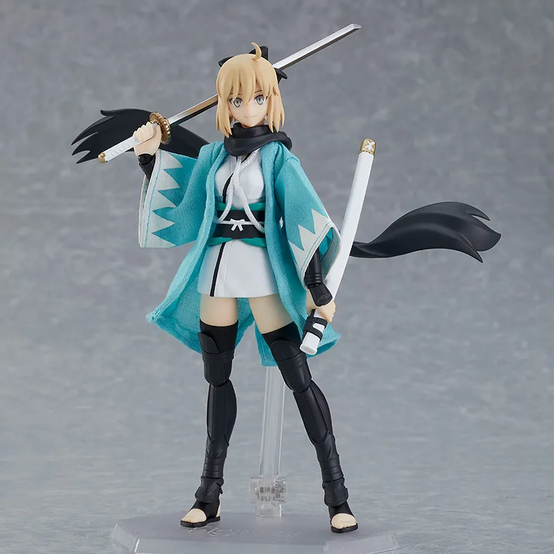 MAX Factory Fate Fgo Figma Okita Sōji 13.5cm Scale Figures-2