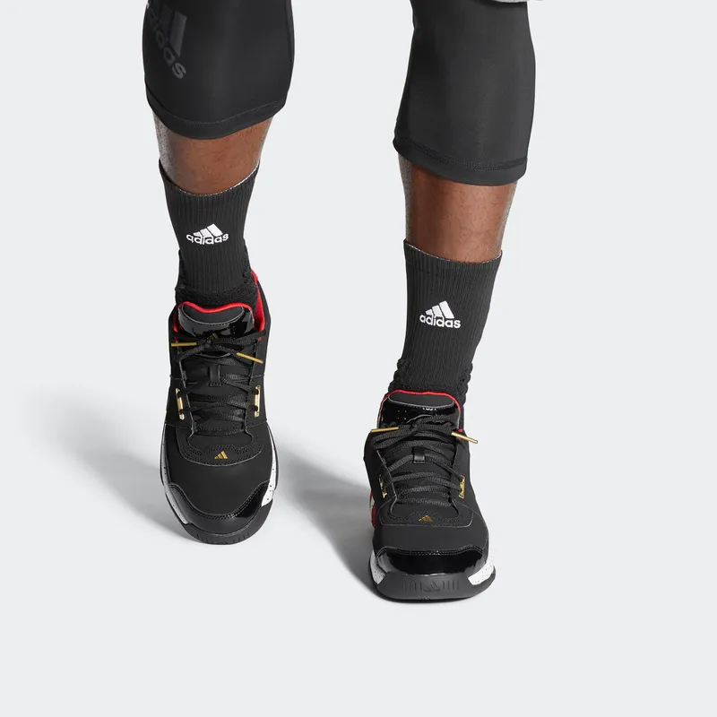Adidas Regulate Basketball Shoes 'Black Red'-6