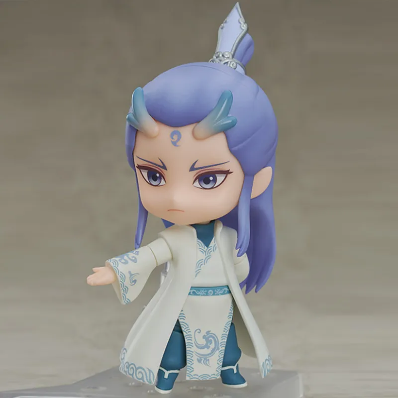 GSC Ne Zha Fei Ren Zai Characters Demon Child Descends Ao Bing With Base 10cm Chibi Figures-3