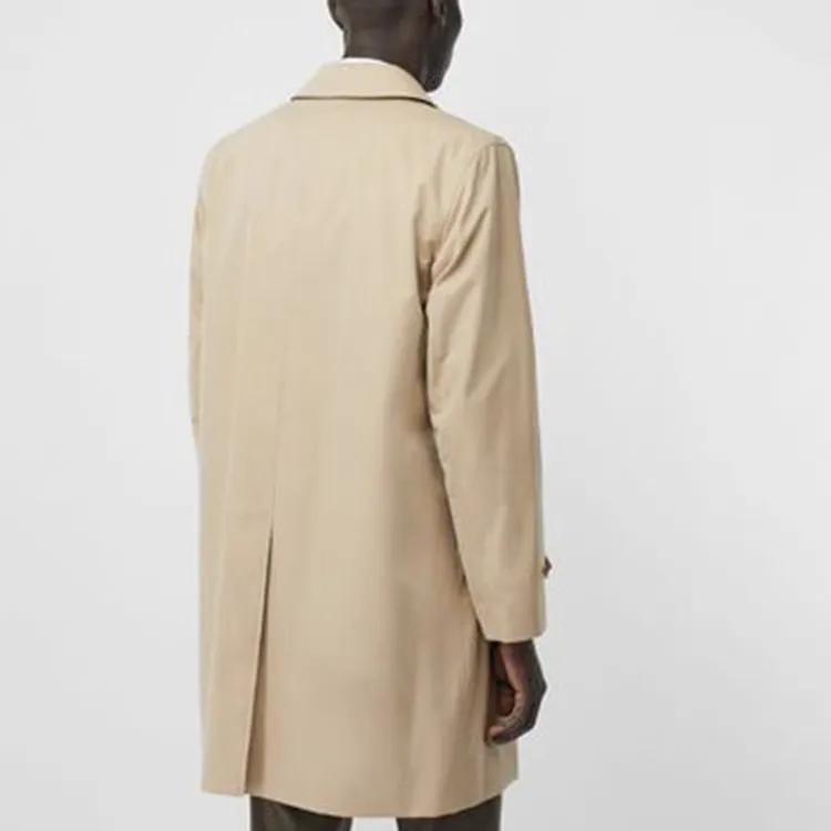 Burberry Cotton Gabardine Car Coat-4