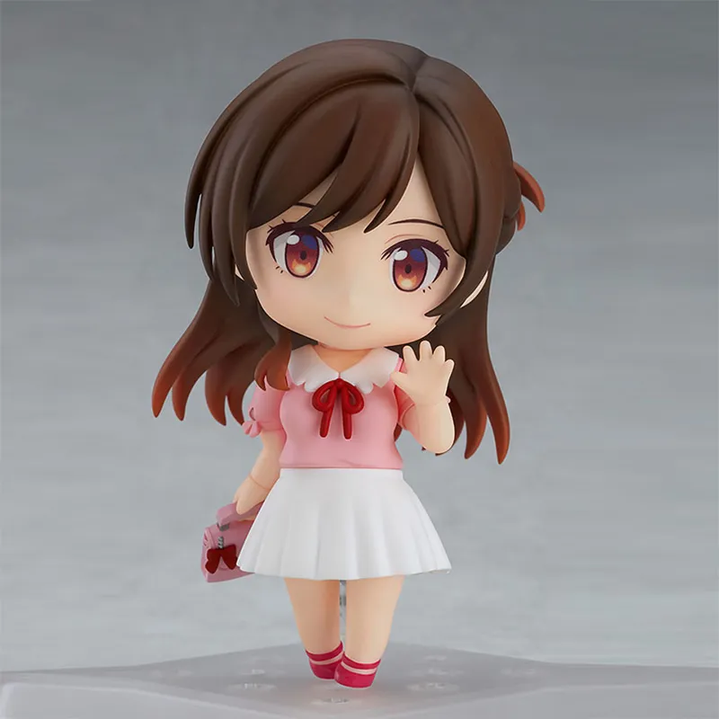 GSC Rent-A-Girlfriend Chizuru Mizuhara Q-Version Poseable With Base 10cm Chibi Figures-3