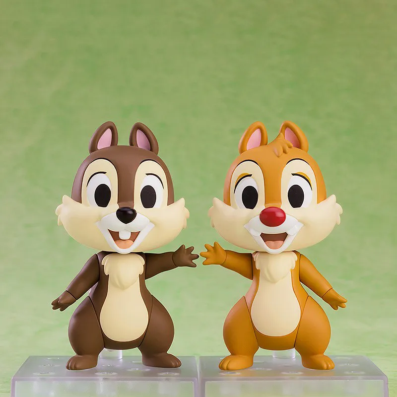 GSC Chip And Dale Chip 'N Dale Set Nendoroid 8cm Chibi Figures-5