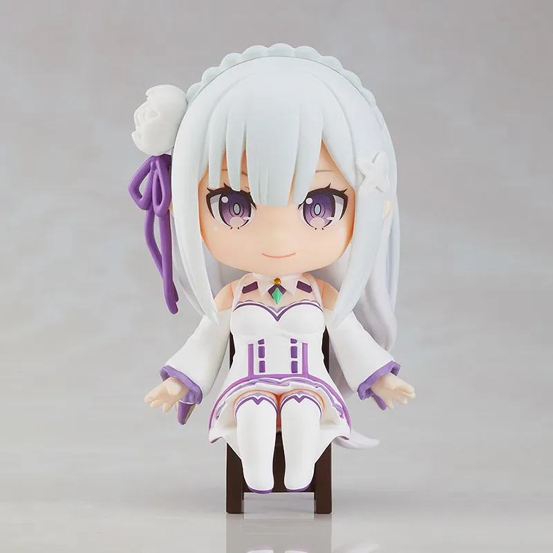 GSC Emilia Swacchao! Zero Starting Life In Another World, Clay Figure 9cm Chibi Figures-1