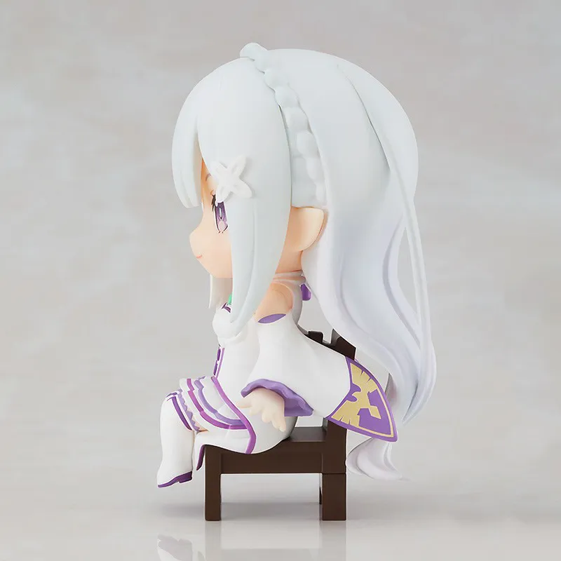 GSC Emilia Swacchao! Zero Starting Life In Another World, Clay Figure 9cm Chibi Figures-3
