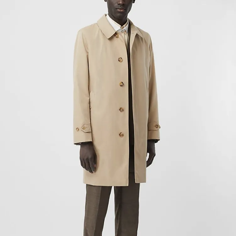 Burberry Cotton Gabardine Car Coat-1