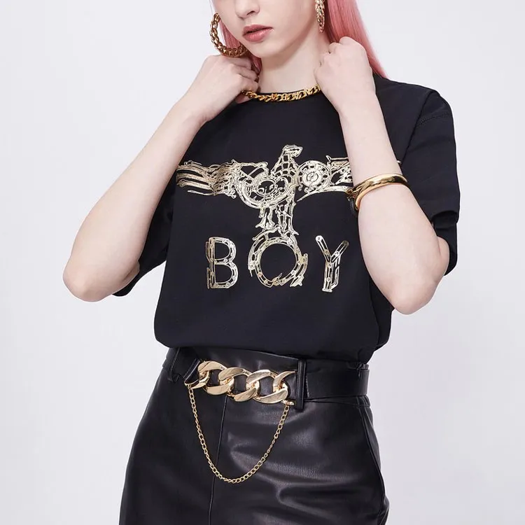 Boy London T Shirts Unisex Black-4