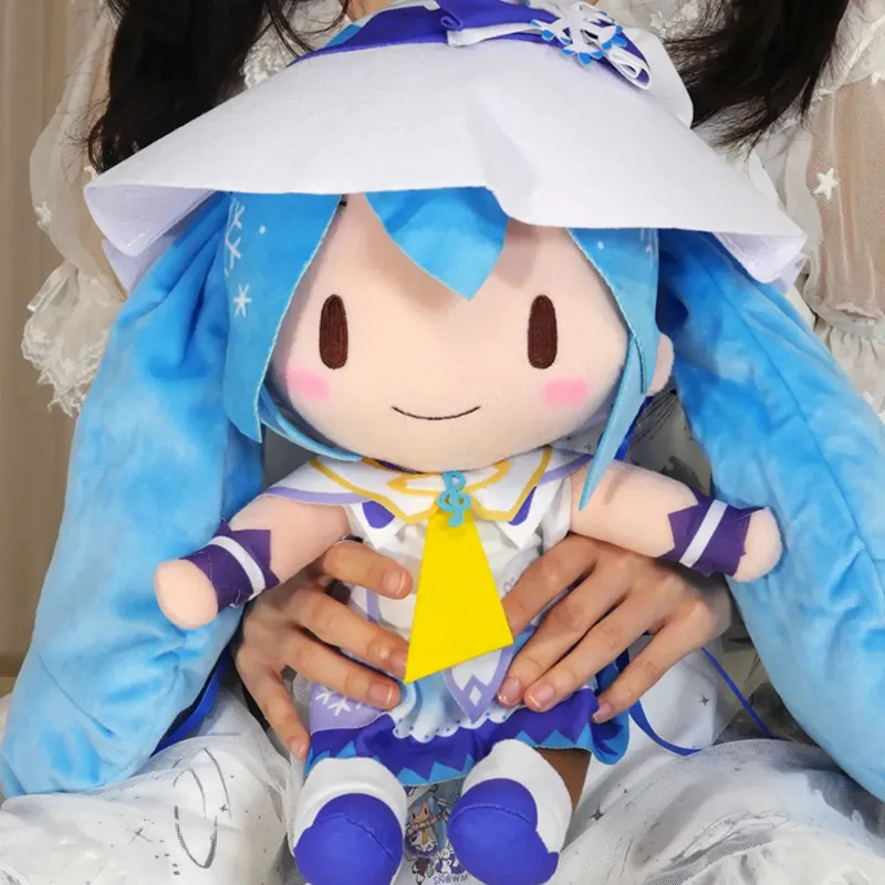 SEGA Hatsune Miku Snow Miku SNOW MIKU 2014 Dolls Plush Doll 27cm Height-1