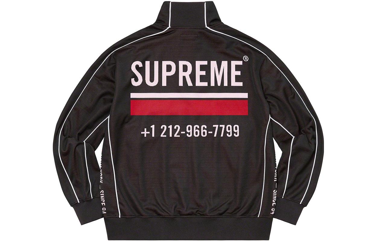 レビュー高評価の商品 Supreme World Famous Jacquard Track Jacket Black XL - POIZON トップス