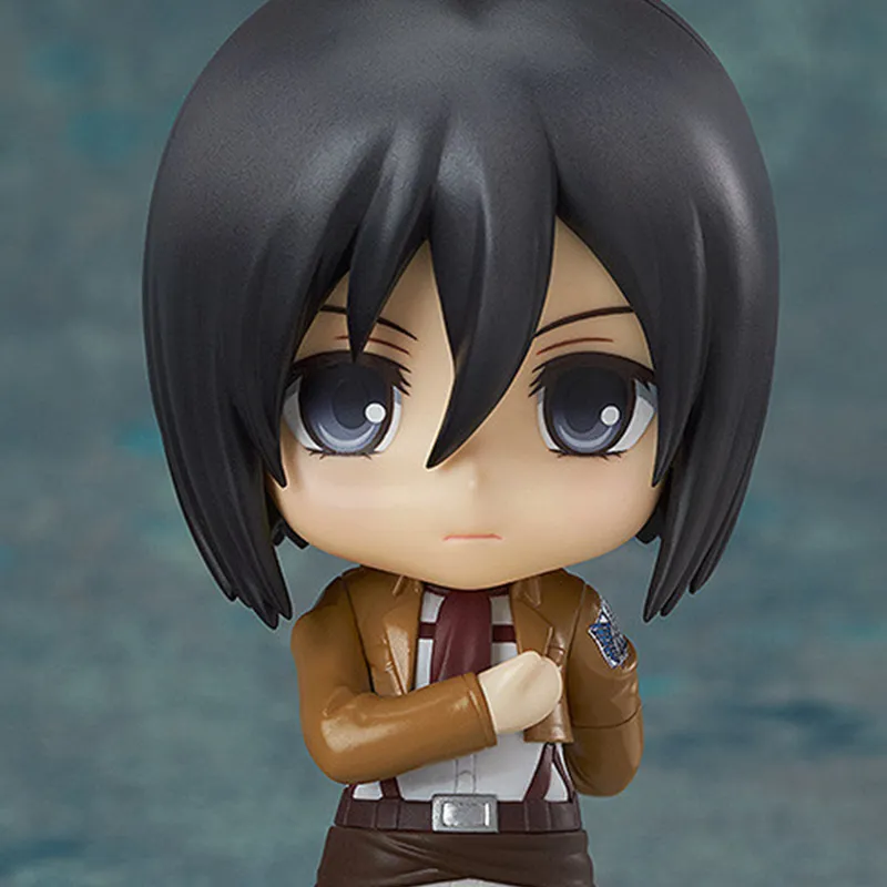 GSC Clay Figure No.1381 Attack On Titan, Mikasa Ackerman, Survey Corps Chibi Figures 10cm-1