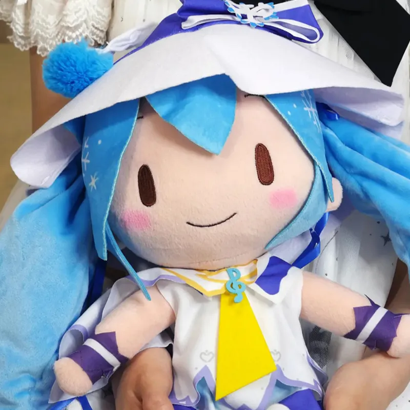 SEGA Hatsune Miku Snow Miku SNOW MIKU 2014 Dolls Plush Doll 27cm Height-2