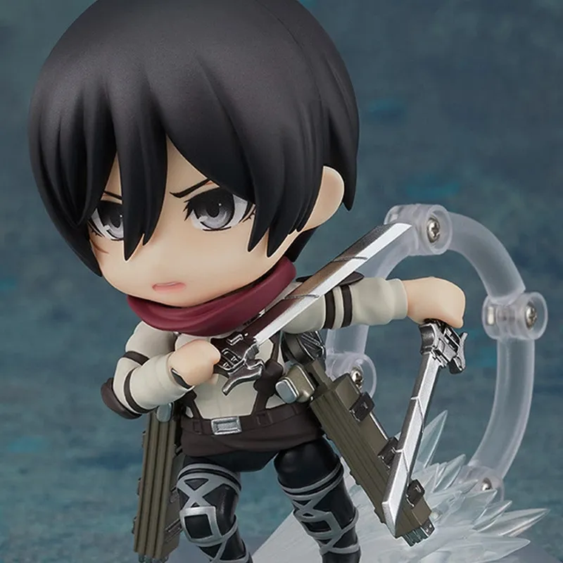 GSC Clay Figure No.2001 Attack On Titan, Final Season, Mikasa Ackerman Chibi Figures 10cm-3