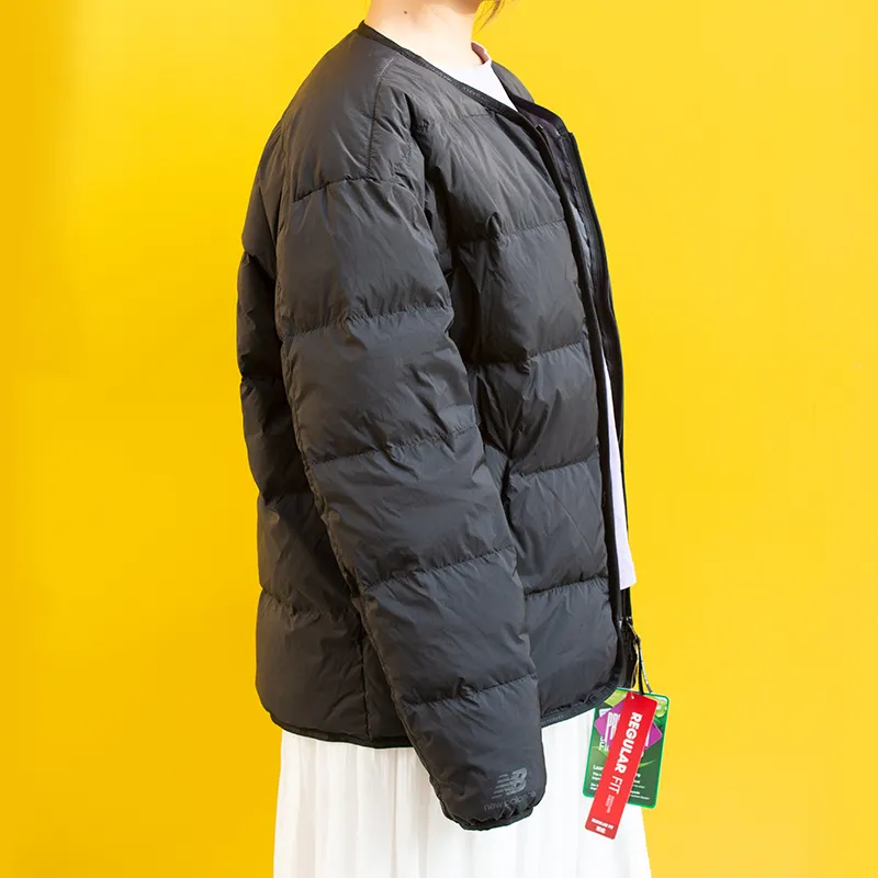 New Balance Down Jacket Unisex Black-4