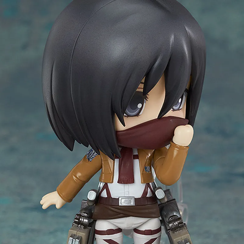 GSC Clay Figure No.1381 Attack On Titan, Mikasa Ackerman, Survey Corps Chibi Figures 10cm-6