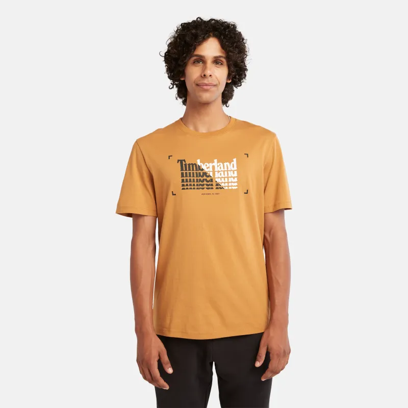 Timberland T Shirts Men Yellow-2