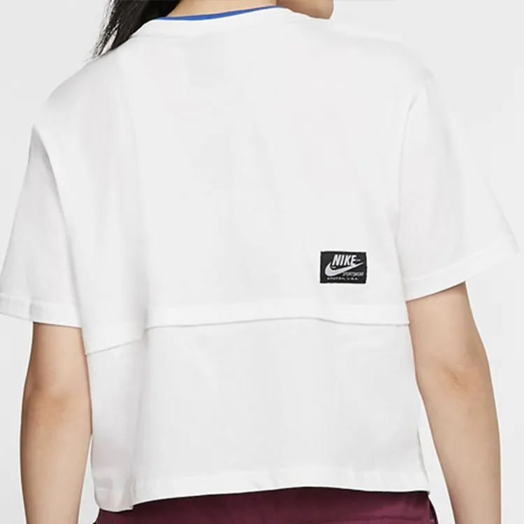Nike Crop Tops Women's White-2