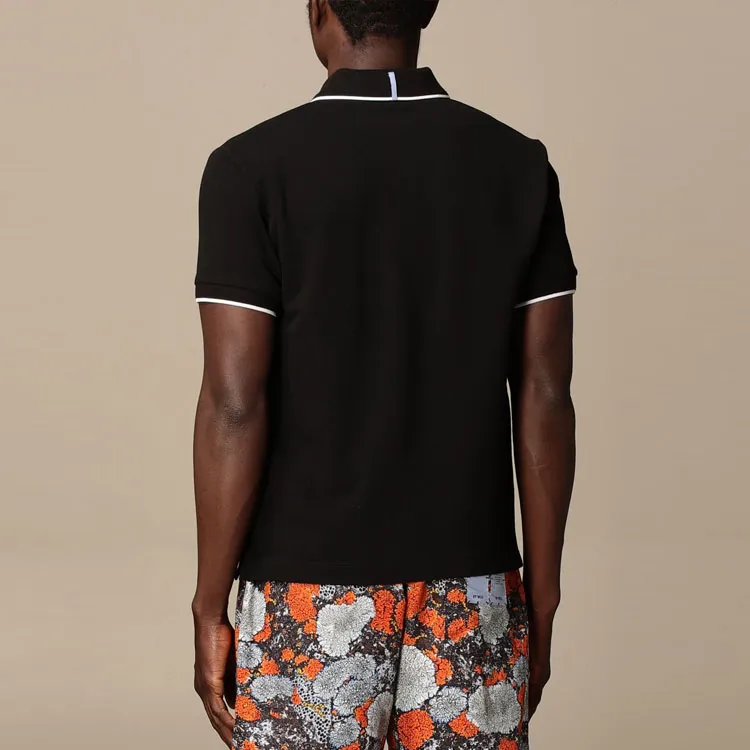 McQ Alexander McQueen Polo Shirts Men Black-3