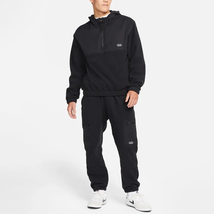 Nike Knitted Sweatpants Men Black-4