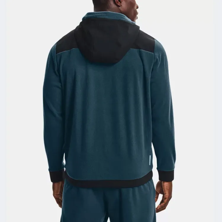 Under Armour RUSH Jacket Men's Light Gray Blue-4