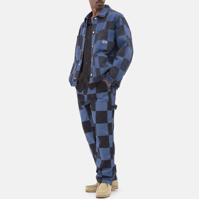 Stussy Denim Jackets Unisex Blue-2