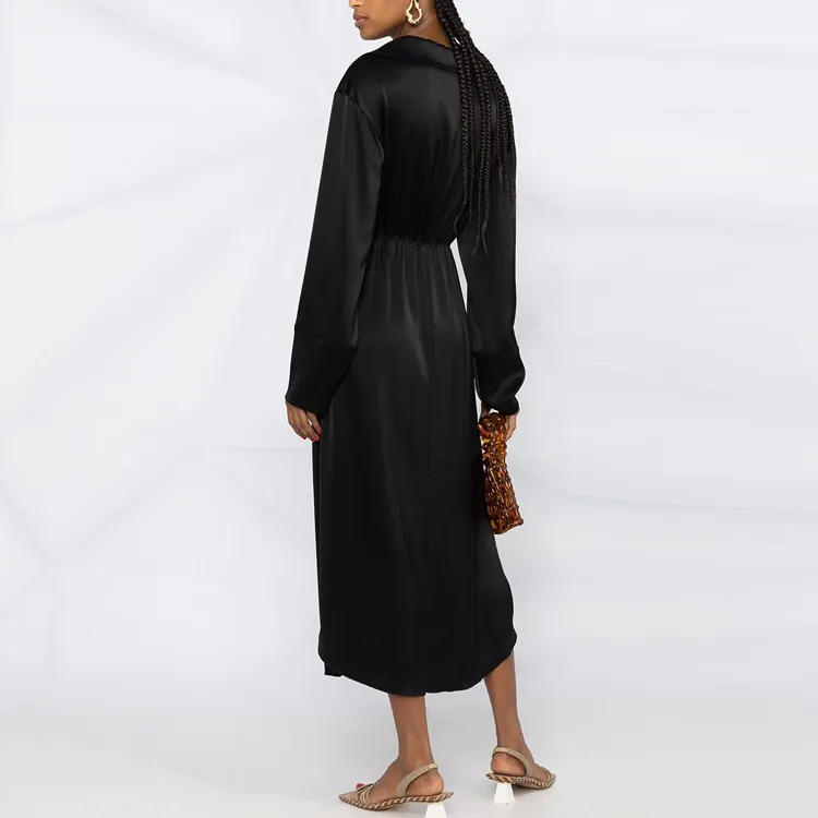 NANUSHKA Long-Sleeved Dresses Women's Black-2