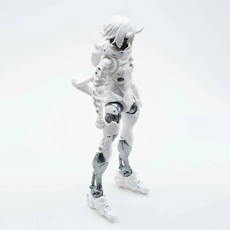 MAX Factory Girlish Engine SSX_155T PROTO SPEC White Film Test Version Action Figures 17.5cm-2