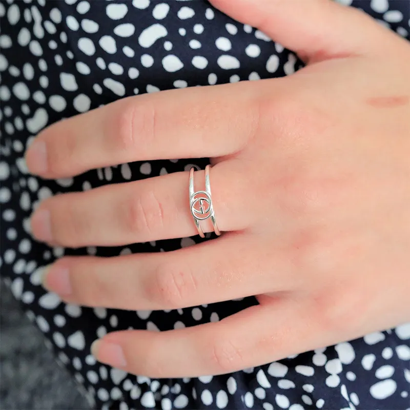 GUCCI 925 Sterling Silver Rings Unisex Silver-4