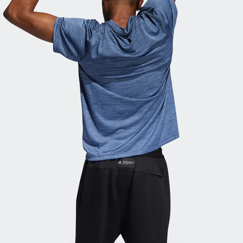 Adidas T Shirts Men Blue-2